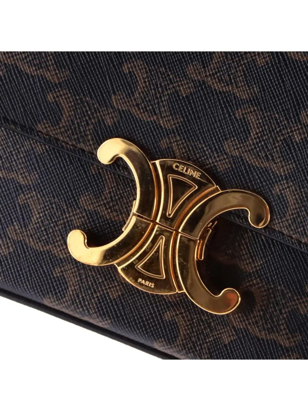 Celine Triomphe East-West Shoulder Bag #340521C21B